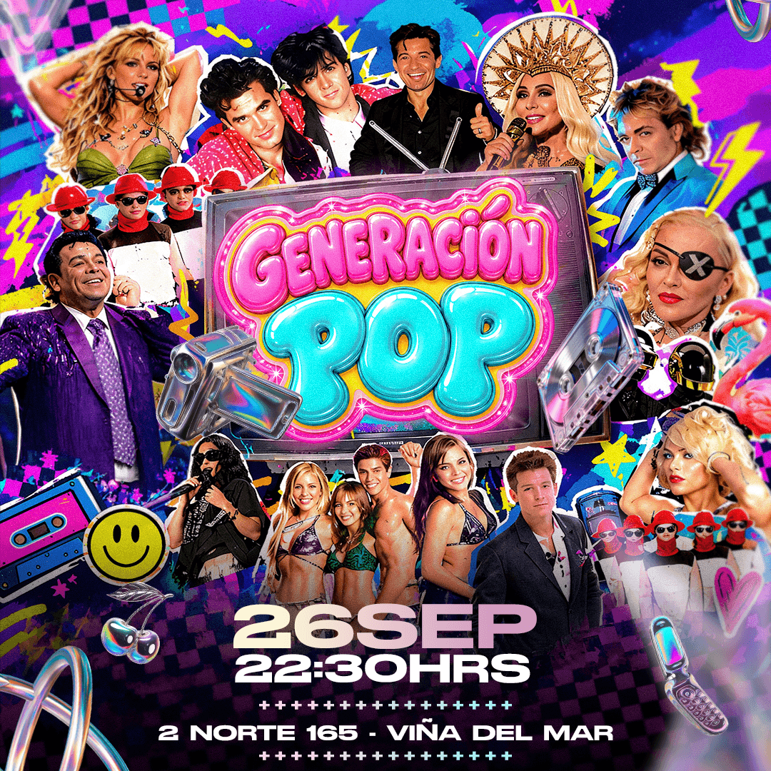 Fiesta Generación POP Especial Canciones de Teleseries - Viña del Mar